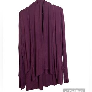 Athleta Open Drape Front Cardigan